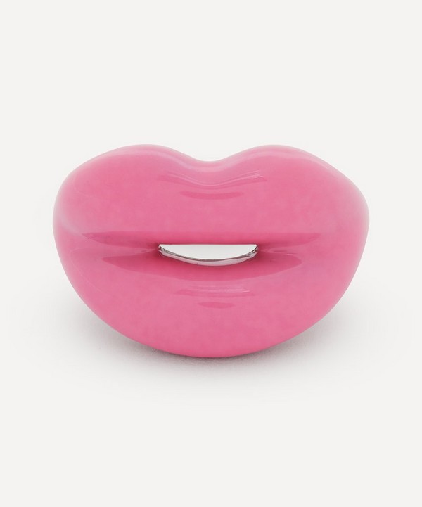 Solange Azagury-Partridge - Bubble Gum Pink Hotlips Ring