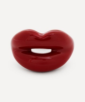 Solange Azagury-Partridge - Classic Red Hotlips Ring image number 0