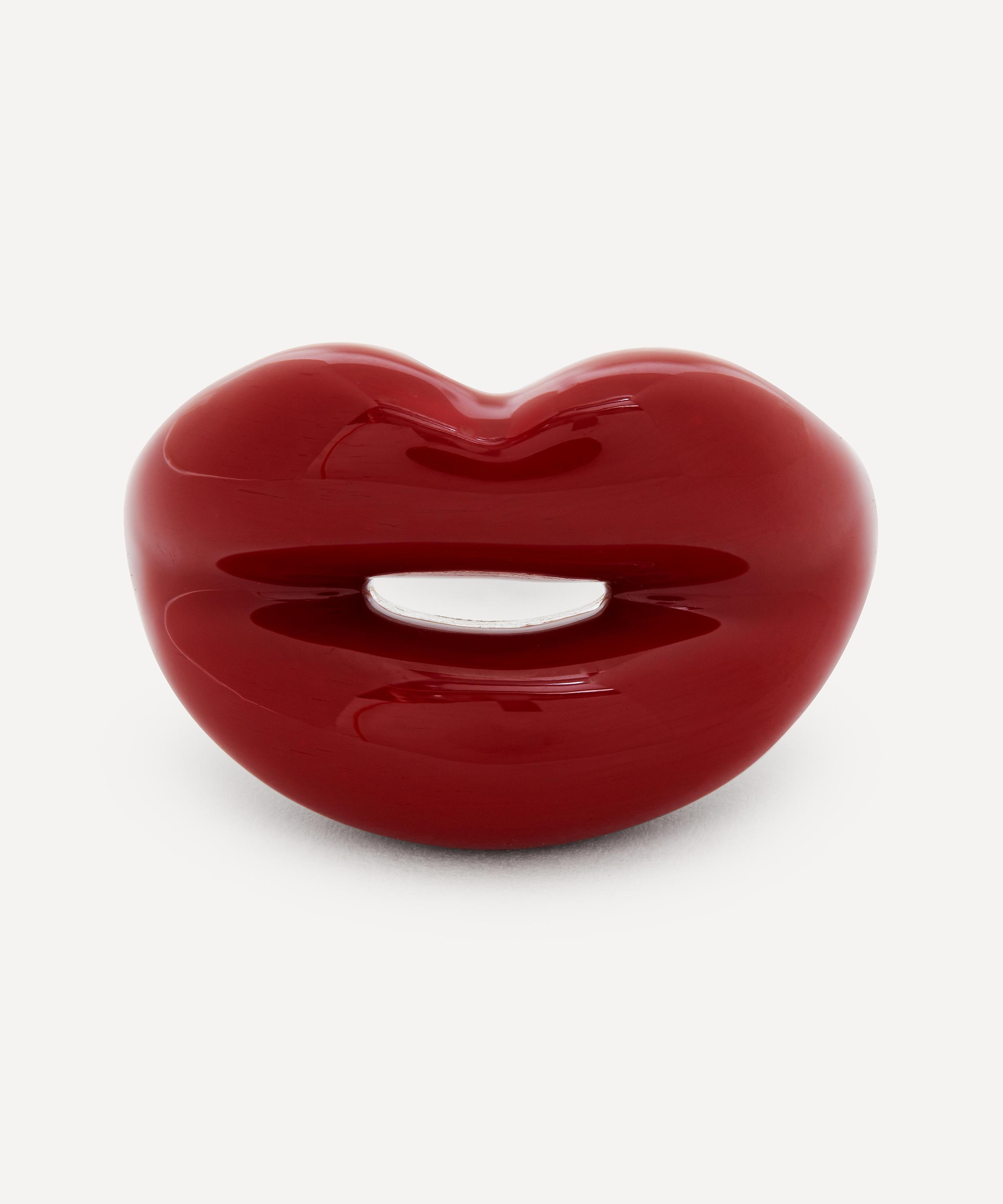 Red 2025 lips ring