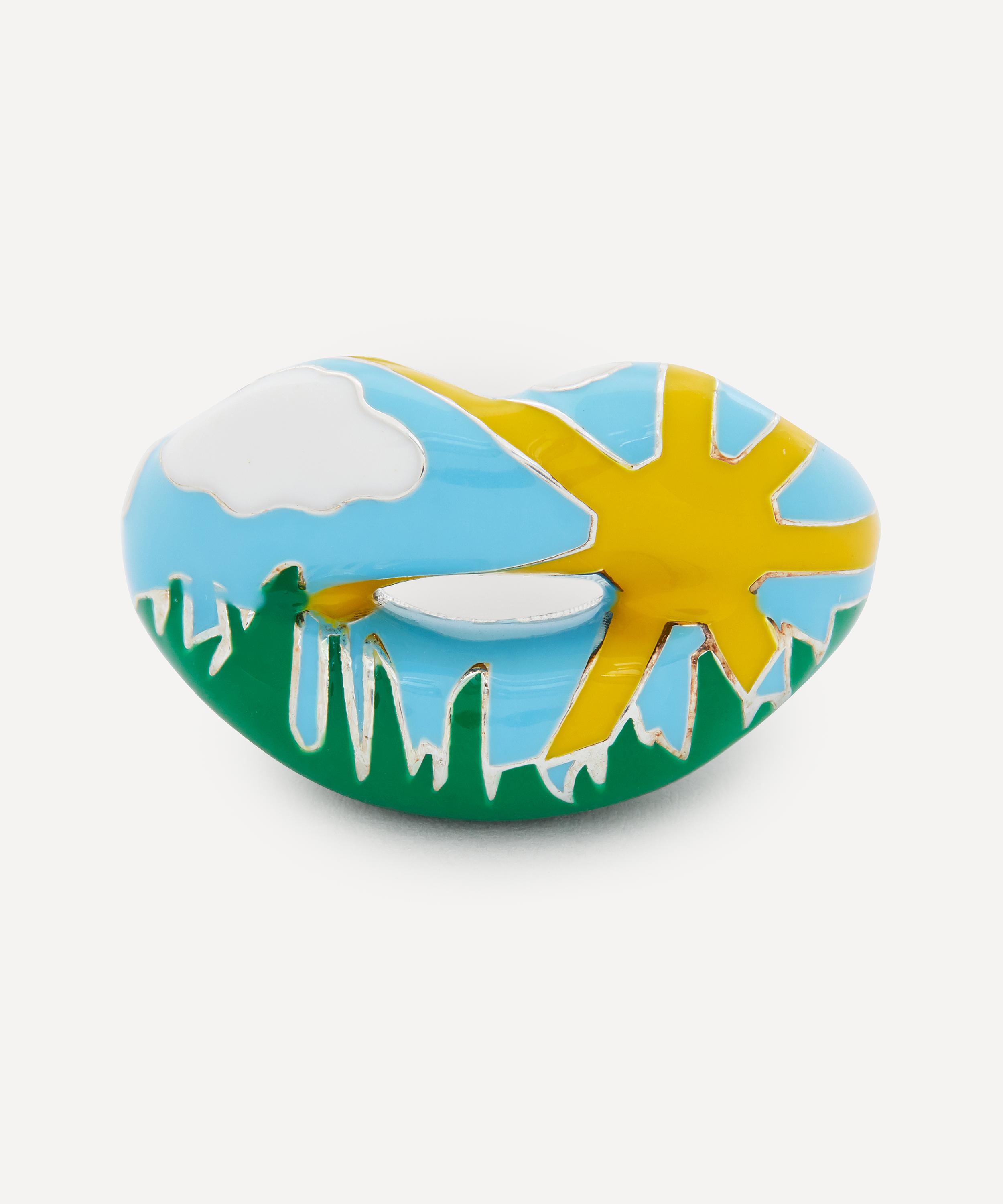 Solange Azagury-Partridge - Summer Hotlips Ring image number 0