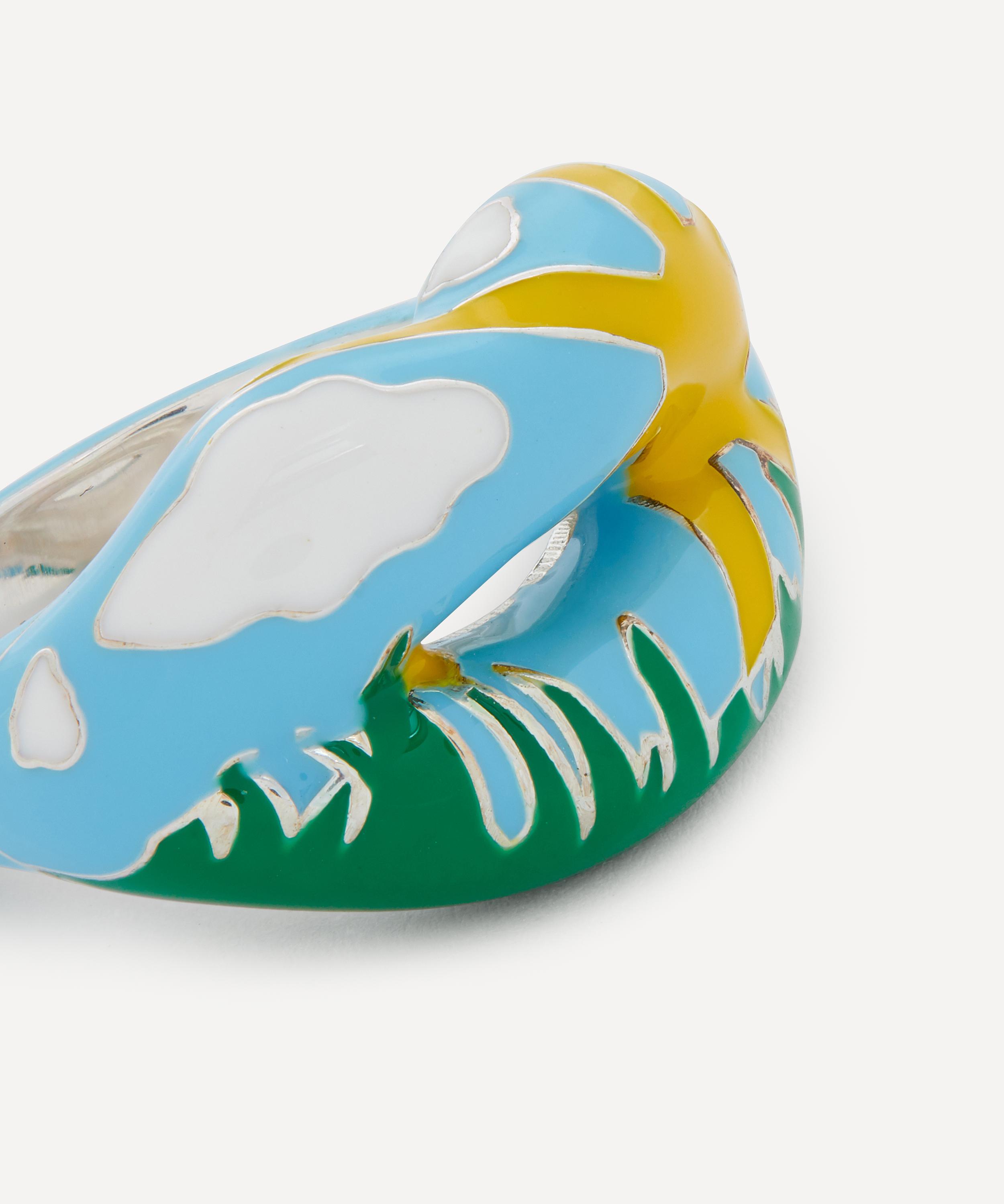 Solange Azagury-Partridge - Summer Hotlips Ring image number 3