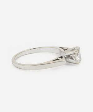 Kojis - White Gold Oval Cut Diamond Solitaire Ring image number 3