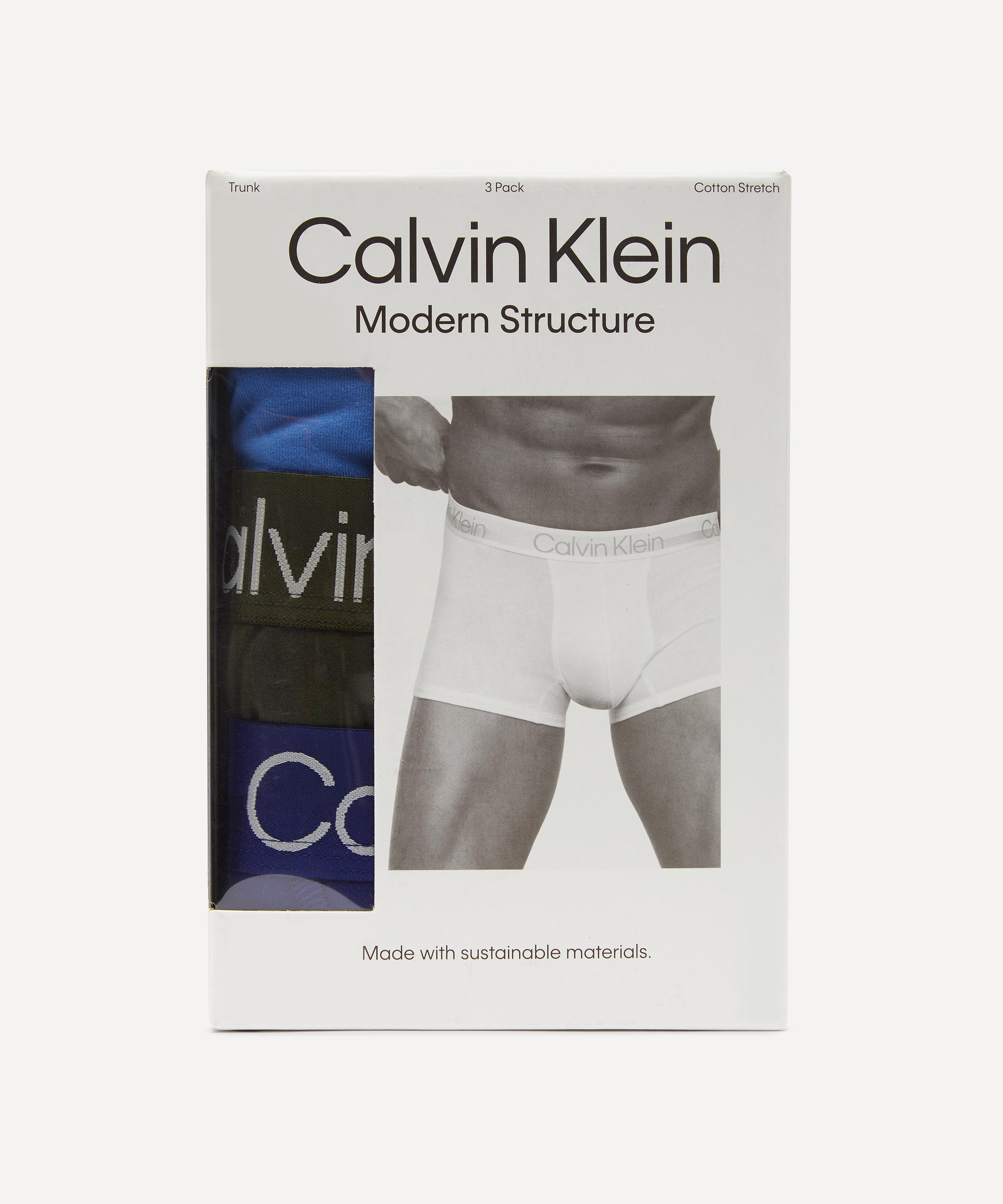 Calvin Klein - Modern Structure Trunks Pack of Three image number 3