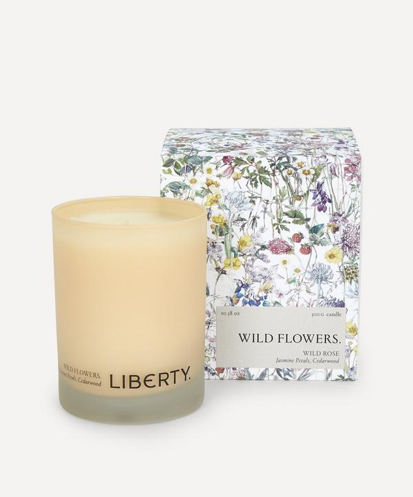Liberty - Wild Flowers Scented Candle 300g image number null
