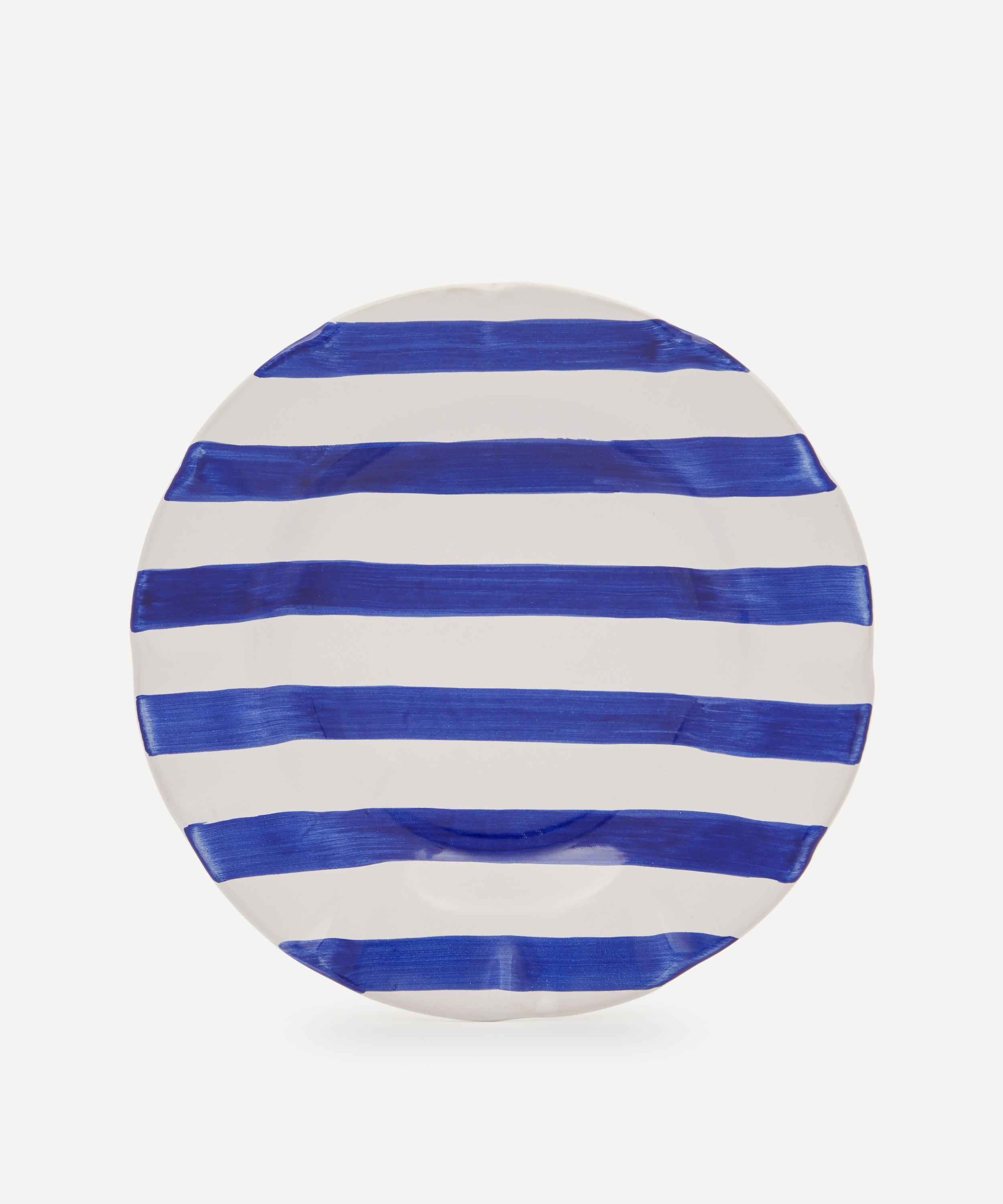 Popolo - Striped Pasta Plate image number 2