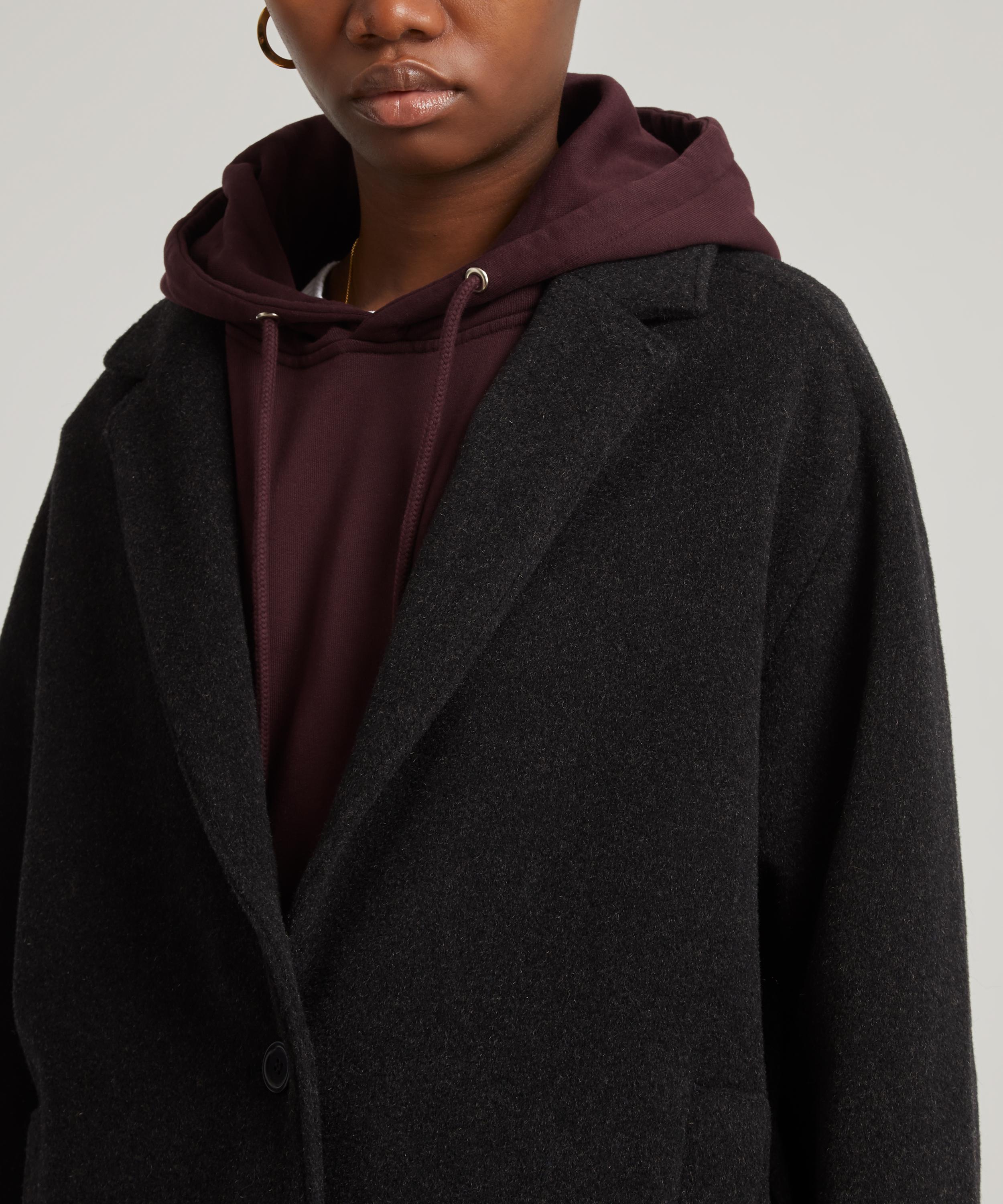 heavy wool coat