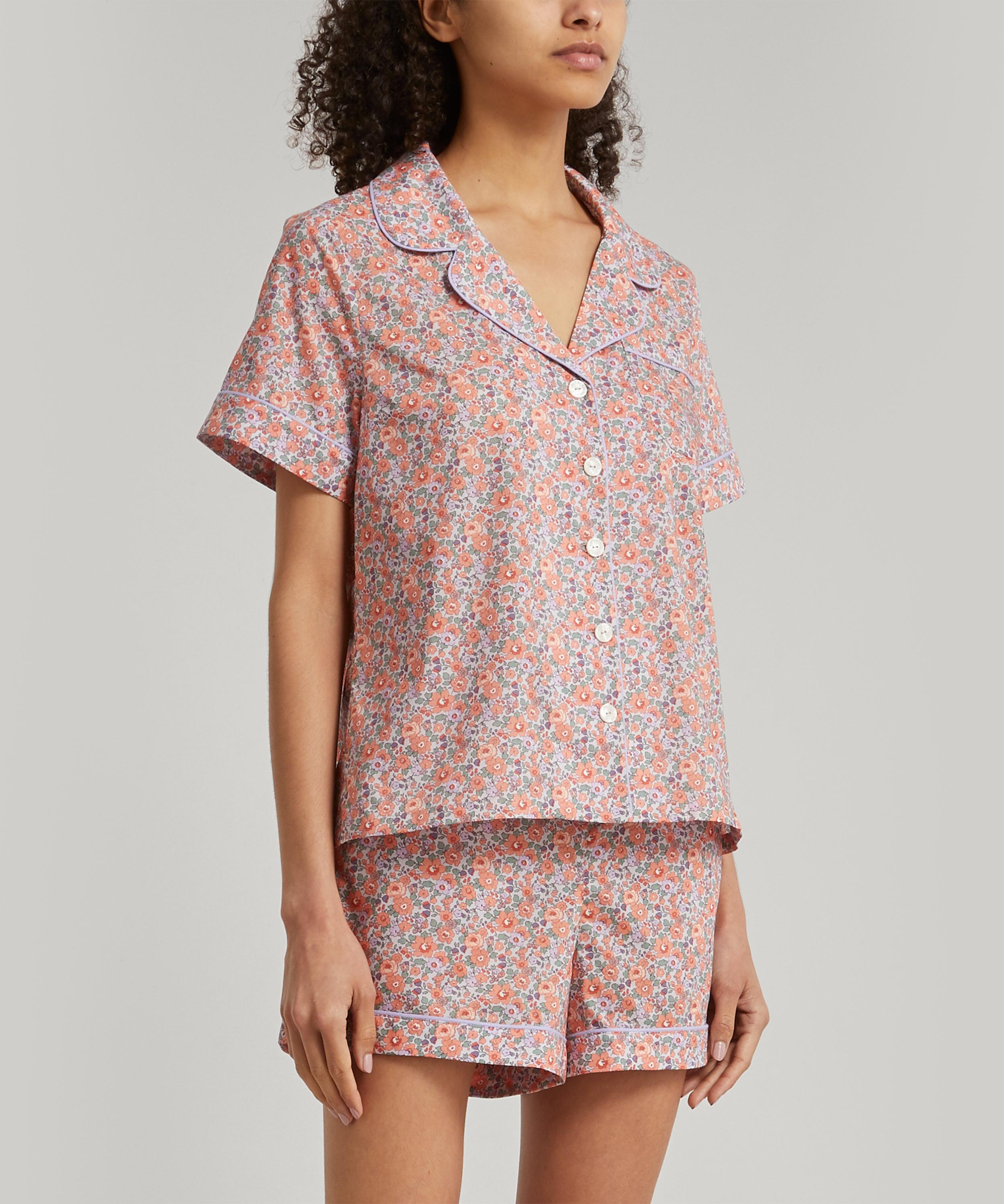 Liberty - Betsy Tana Lawn™ Cotton Short Pyjama Set image number 2