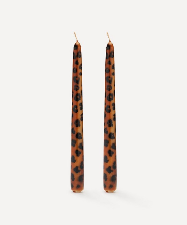 Anna + Nina - Leopard Candles Set of Two
