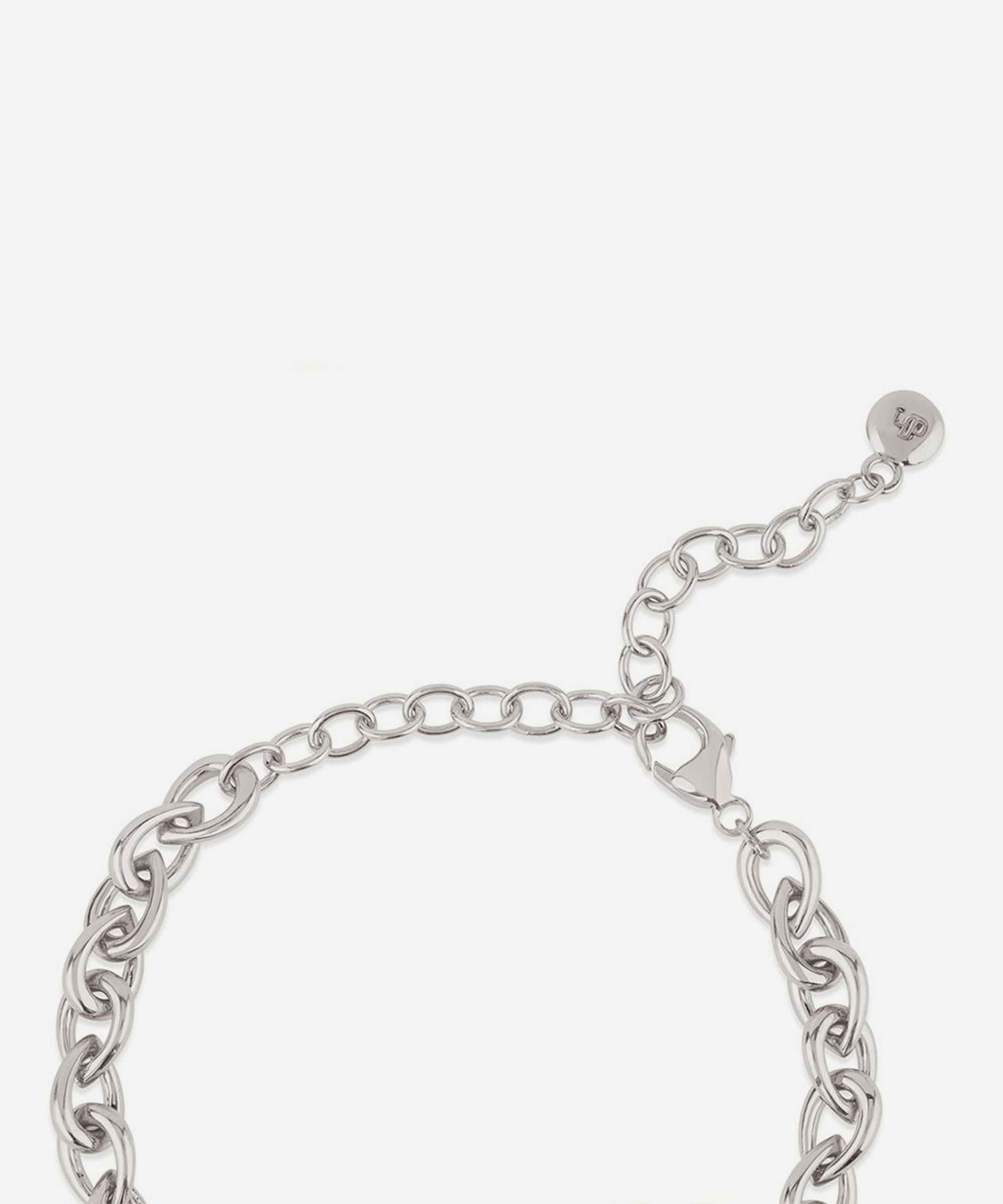 Dinny Hall Silver Raindrop Chain Bracelet | Liberty