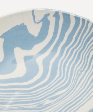 Henry Holland Studio - Blue and White Large Salad Bowl image number 4