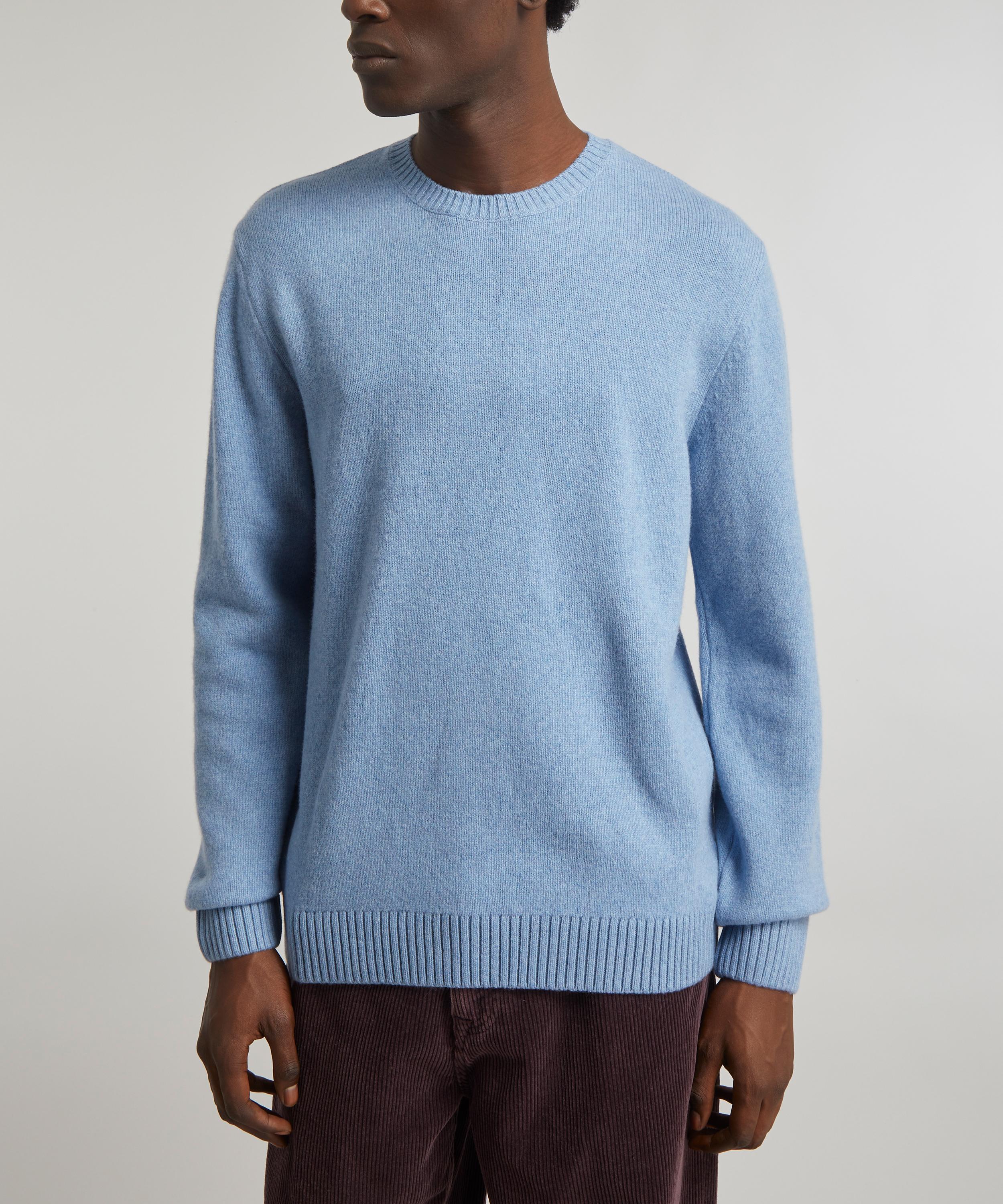 Mens merino wool crew best sale neck jumper