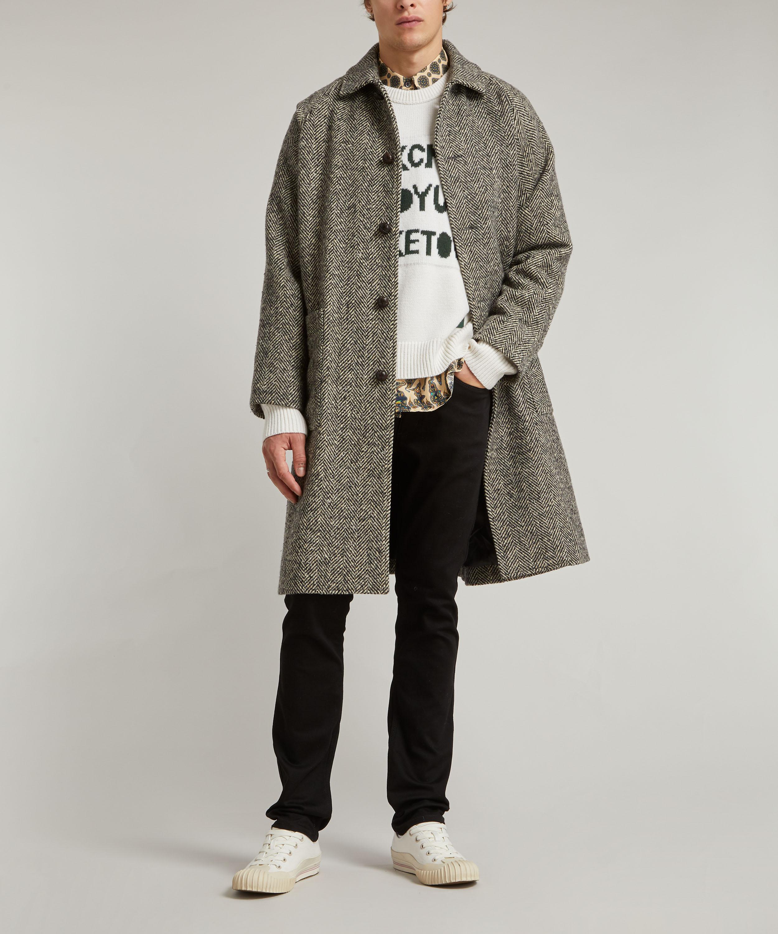 acne studios herringbone coat