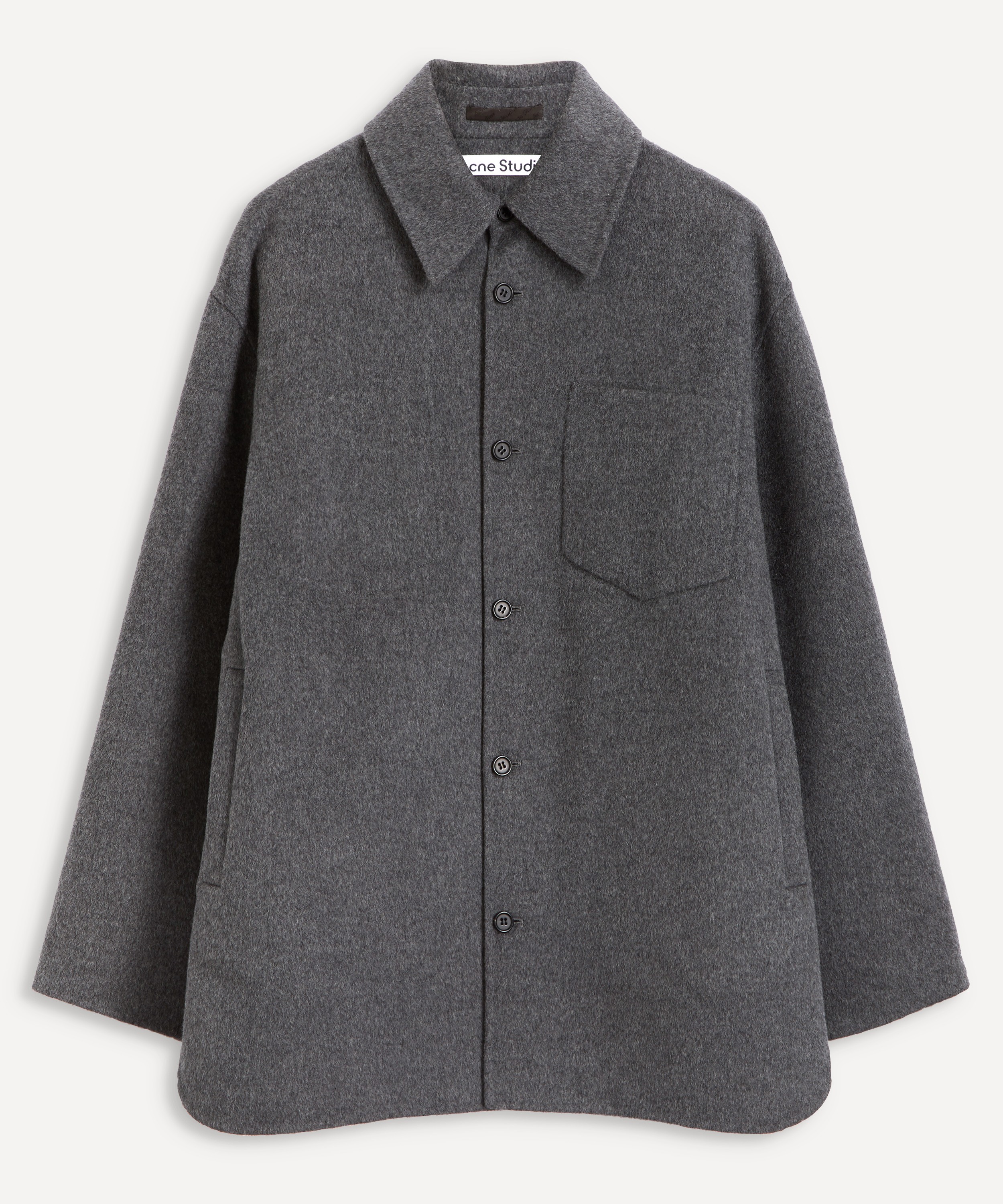 Acne Studios - Double-Faced Wool Shirt Jacket image number null