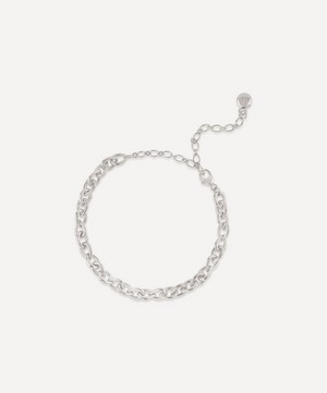 Dinny Hall - Silver Raindrop Small Link Chain Bracelet image number 0