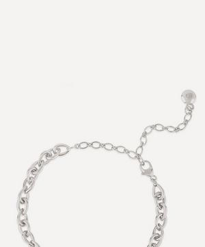 Dinny Hall - Silver Raindrop Small Link Chain Bracelet image number 2