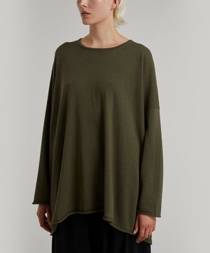 Eskandar - A-Line Cashmere-Silk Sweater image number 1