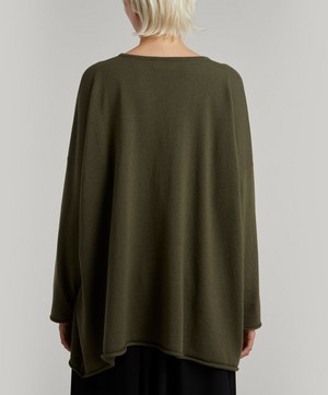 Eskandar - A-Line Cashmere-Silk Sweater image number 3