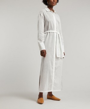 SIR - Pierre Tailored Cotton Shirt-Dress image number 1