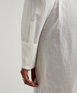 SIR - Pierre Tailored Cotton Shirt-Dress image number 4