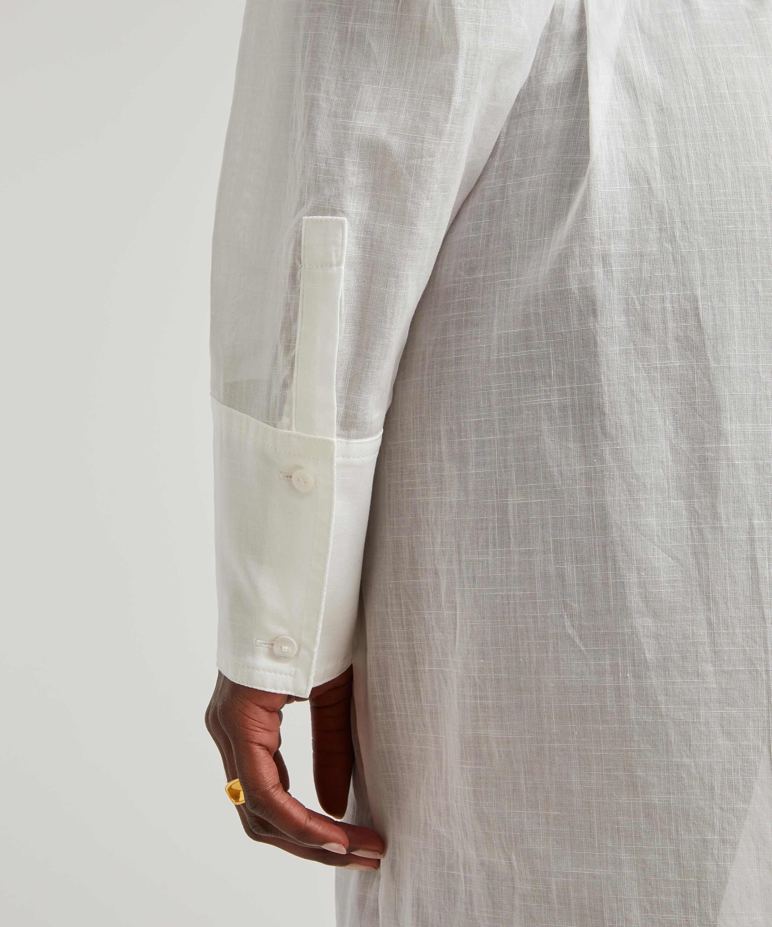 SIR - Pierre Tailored Cotton Shirt-Dress image number 4