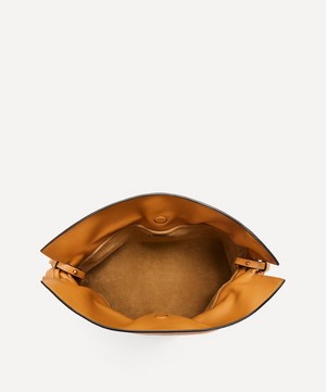 Loewe - Flamenco Leather Clutch Bag image number 4