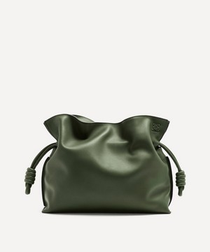 Loewe - Flamenco Leather Clutch Bag image number 0