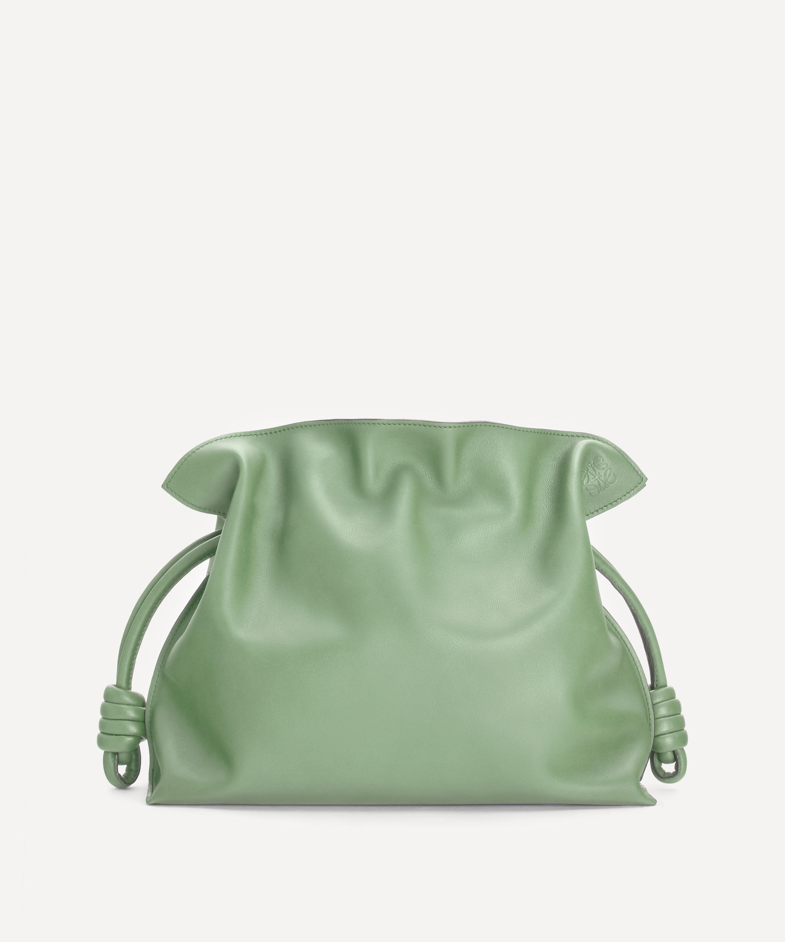 Loewe - Flamenco Leather Clutch Bag image number 0