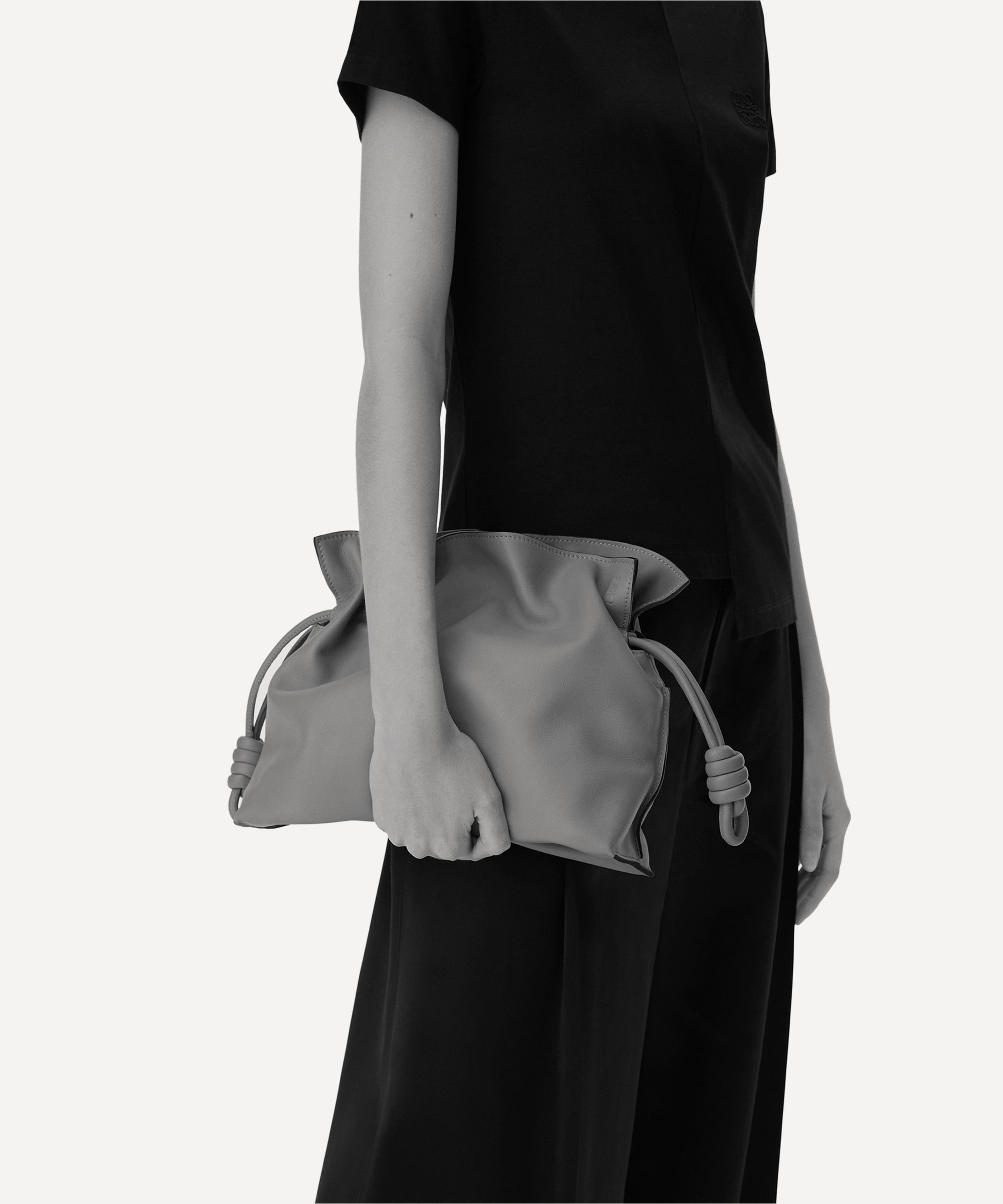 Loewe - Flamenco Leather Clutch Bag image number 1