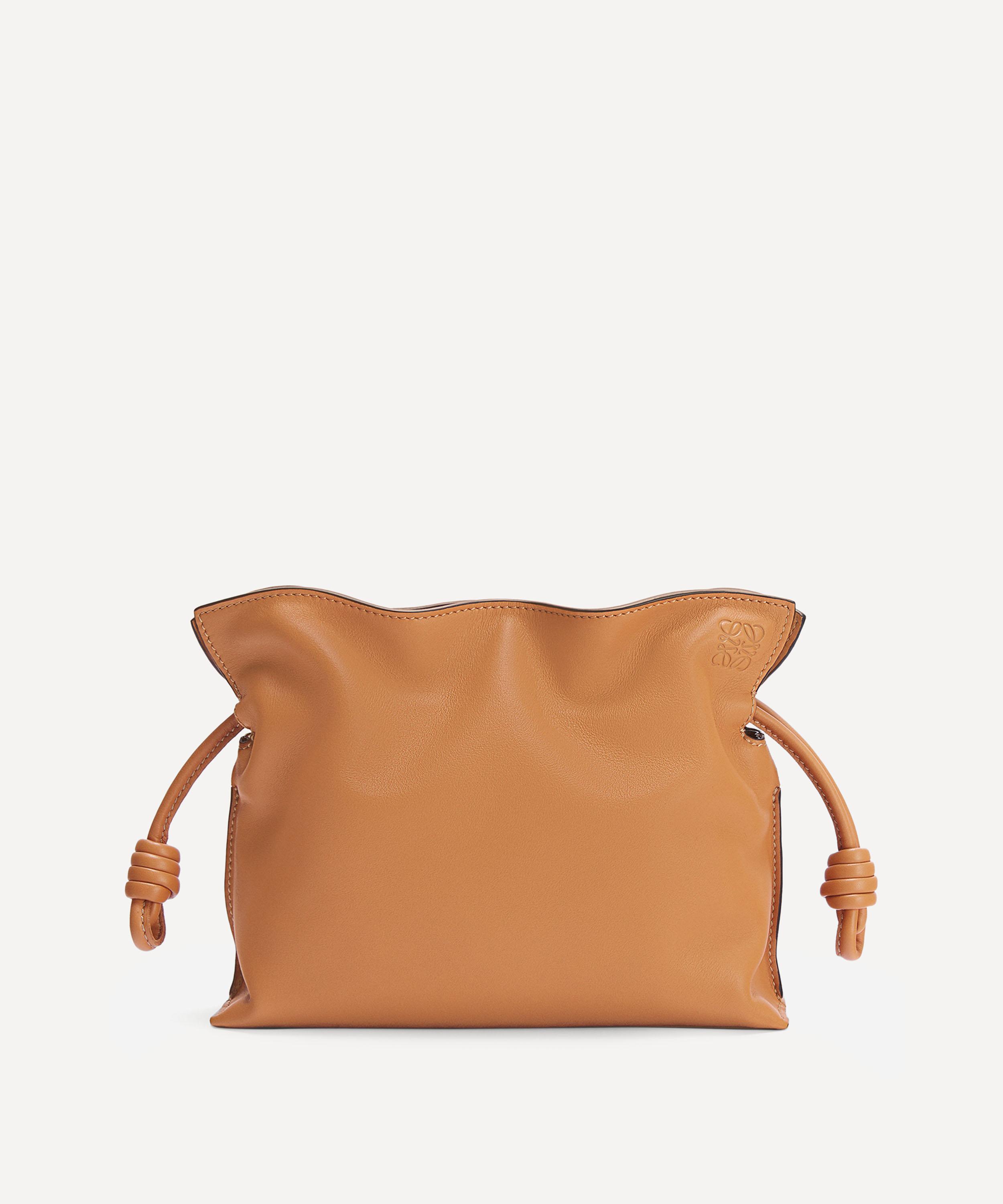 Loewe - Mini Flamenco Leather Clutch Bag image number 0