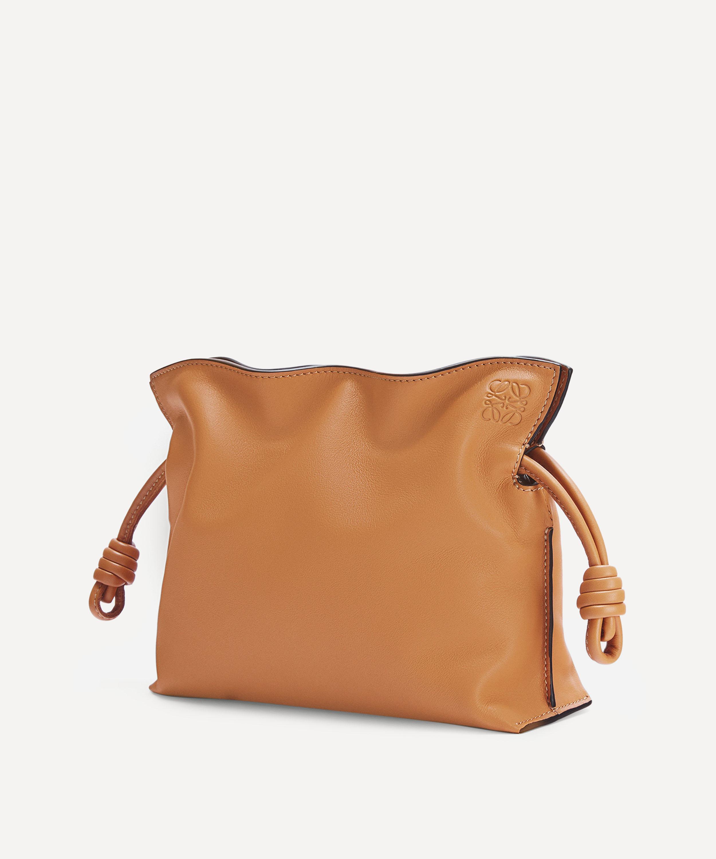 Loewe - Mini Flamenco Leather Clutch Bag image number 1