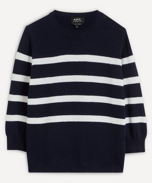 A.P.C. - Lizzy Balloon-Sleeve Cotton Jumper image number 0