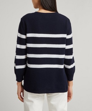 A.P.C. - Lizzy Balloon-Sleeve Cotton Jumper image number 3