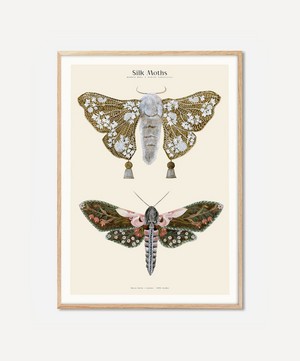 PSTR Studio - Unframed Silk Moths No.1 Print image number 2