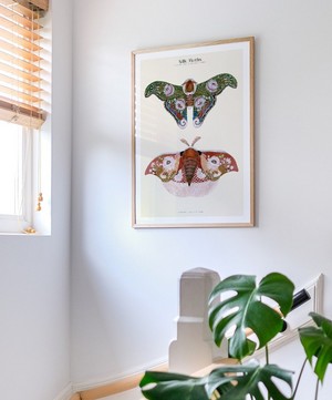 PSTR Studio - Unframed Silk Moths No.2 Print image number 1