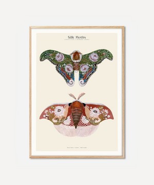 PSTR Studio - Unframed Silk Moths No.2 Print image number 2