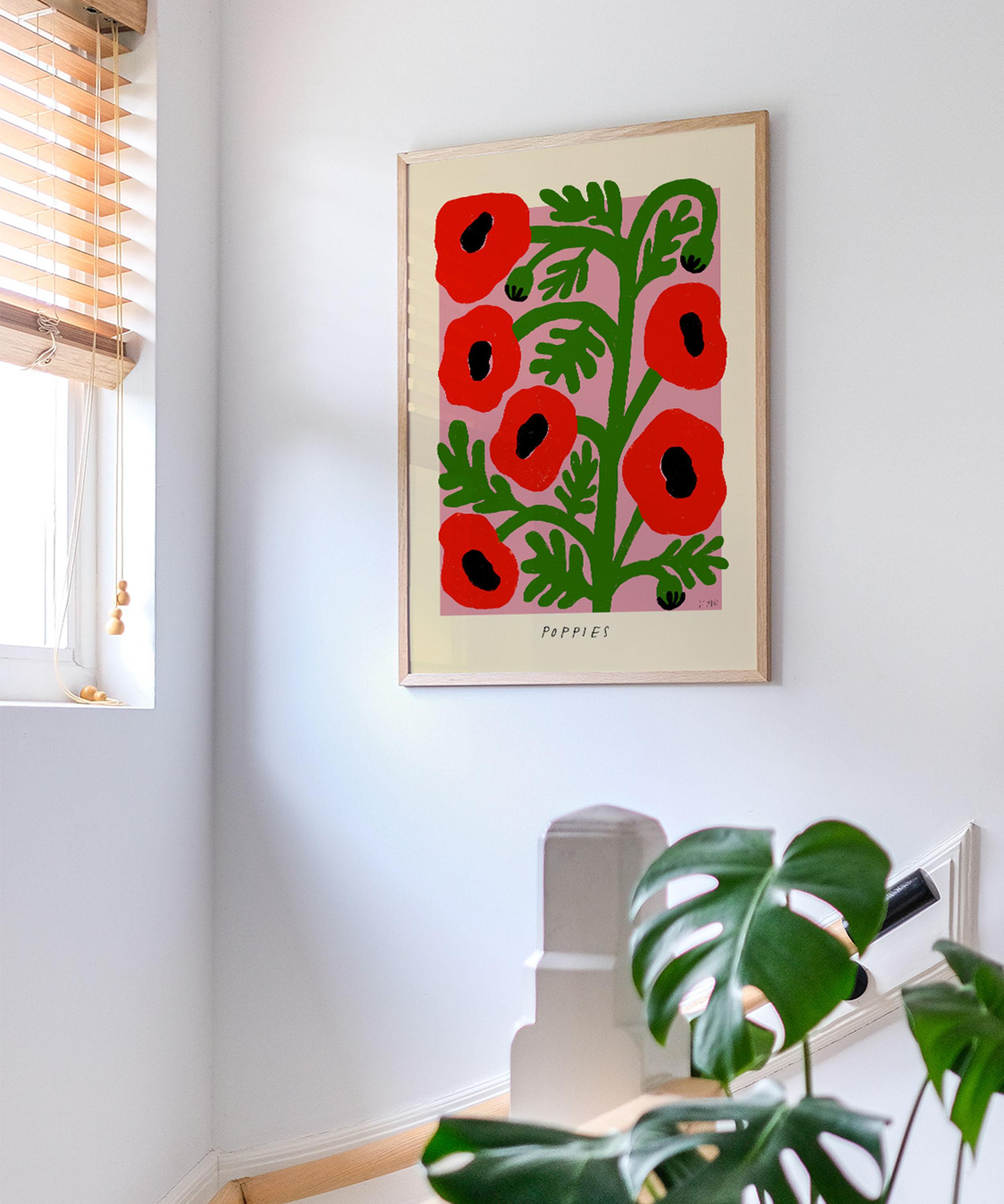 PSTR Studio - Unframed Poppies Print image number 1