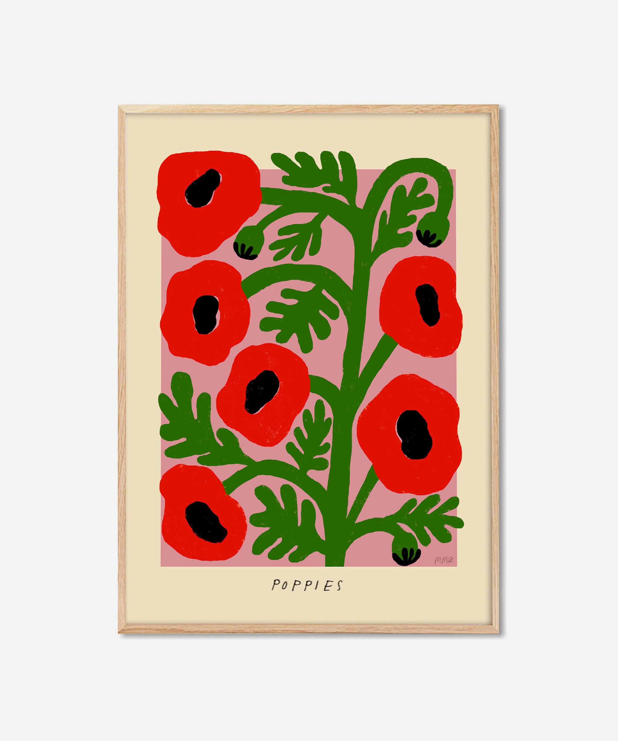 PSTR Studio - Unframed Poppies Print image number 2