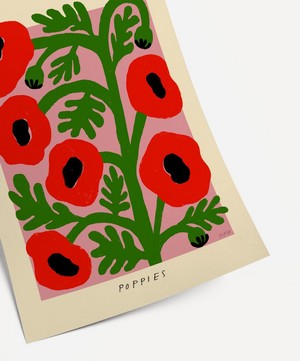 PSTR Studio - Unframed Poppies Print image number 3