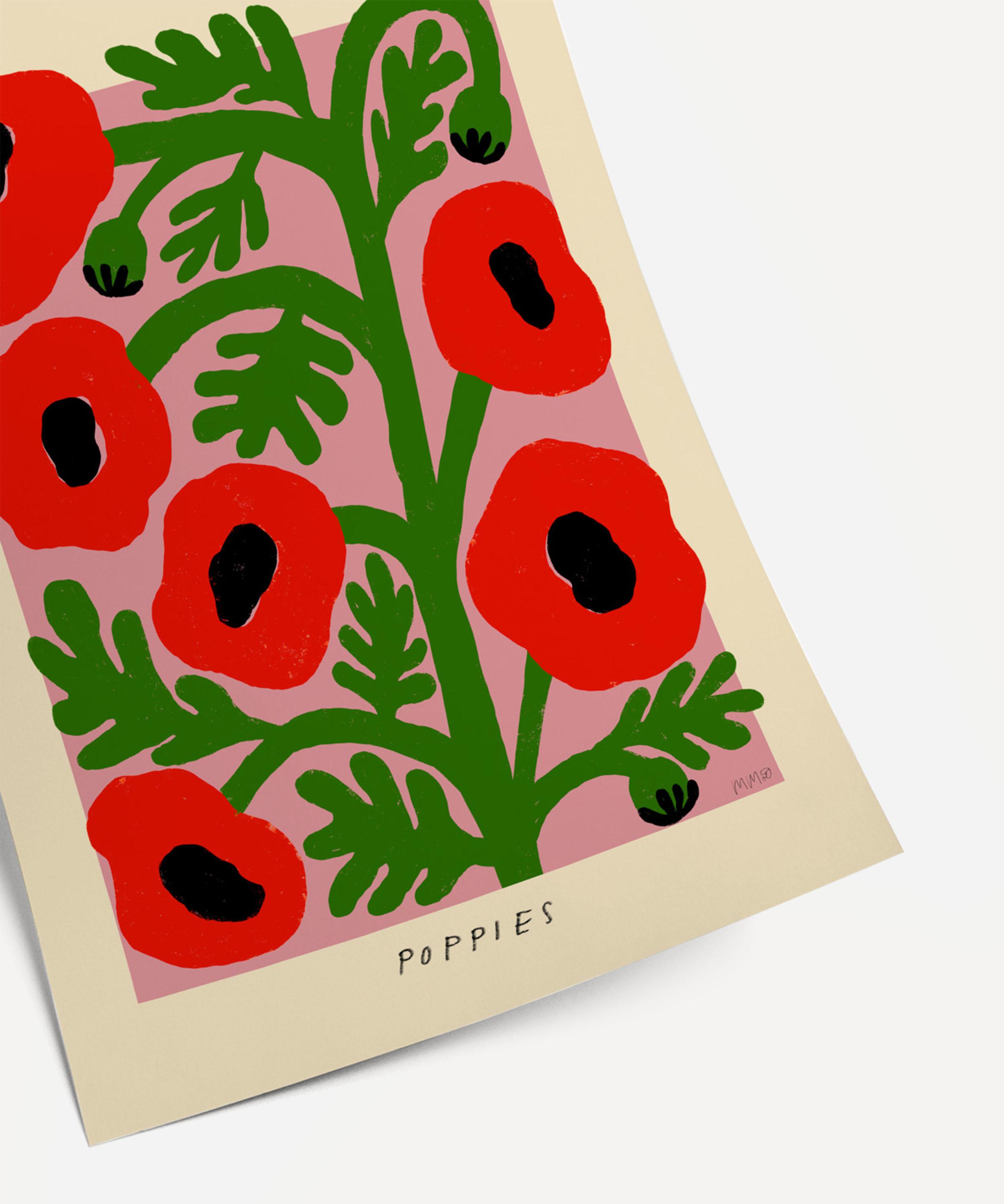 PSTR Studio - Unframed Poppies Print image number 3