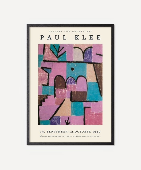 PSTR Studio - Unframed Paul Klee Tiles Of Colour Print