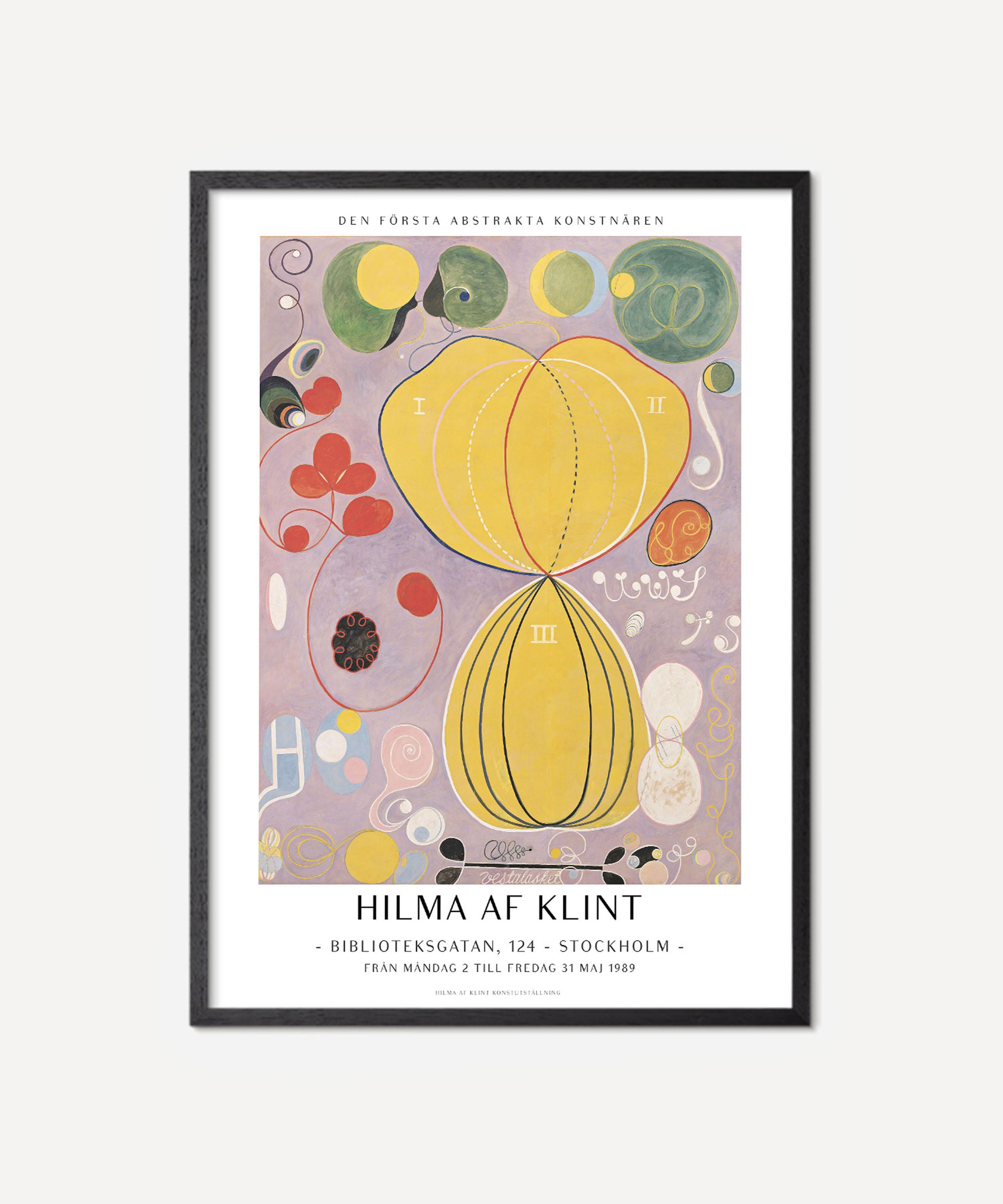 PSTR Studio - Unframed Hilma Af Klint Abstrakta Konstutställning Print image number 0