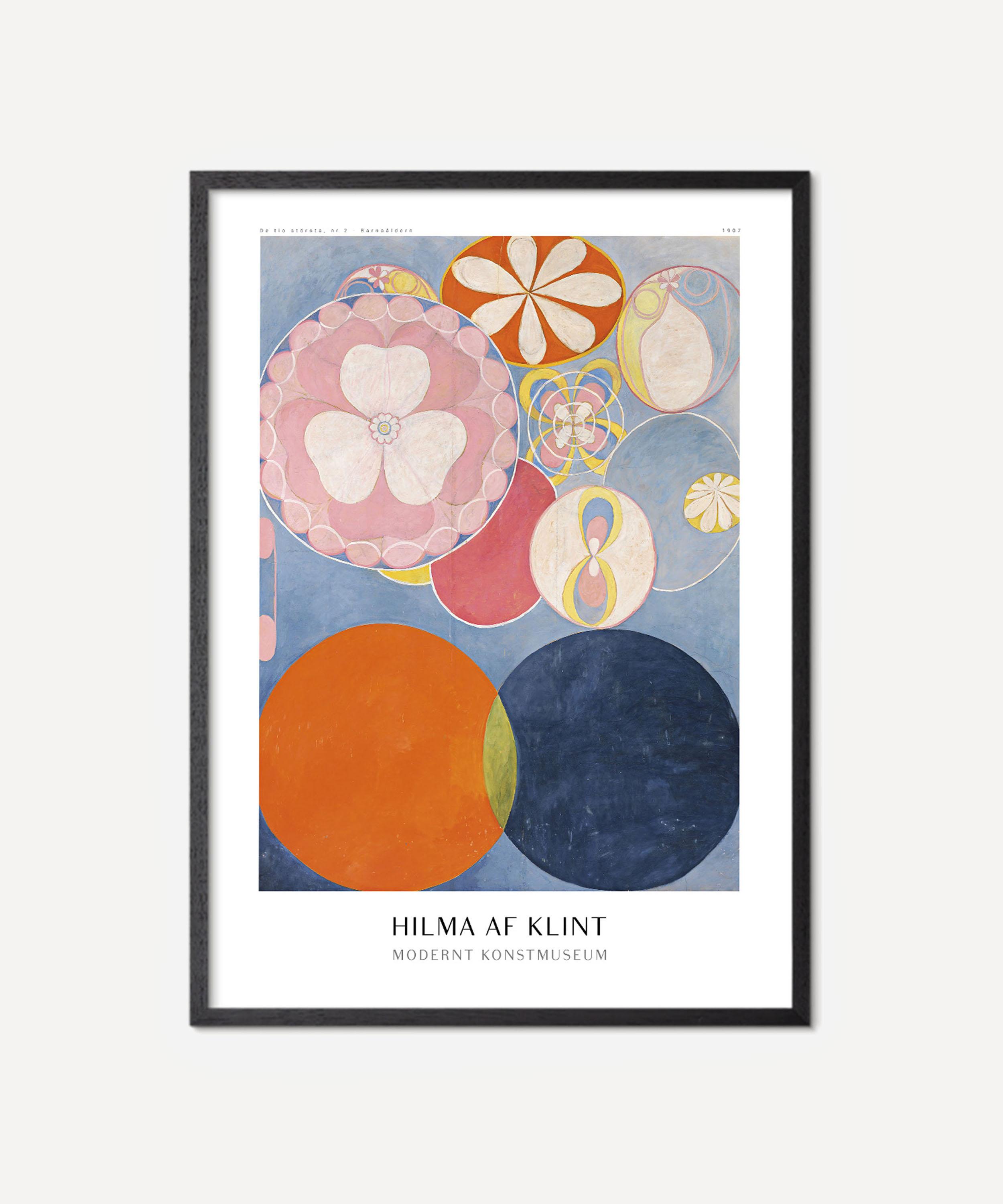 PSTR Studio - Unframed Hilma Af Klint Konstutställning Print image number 0