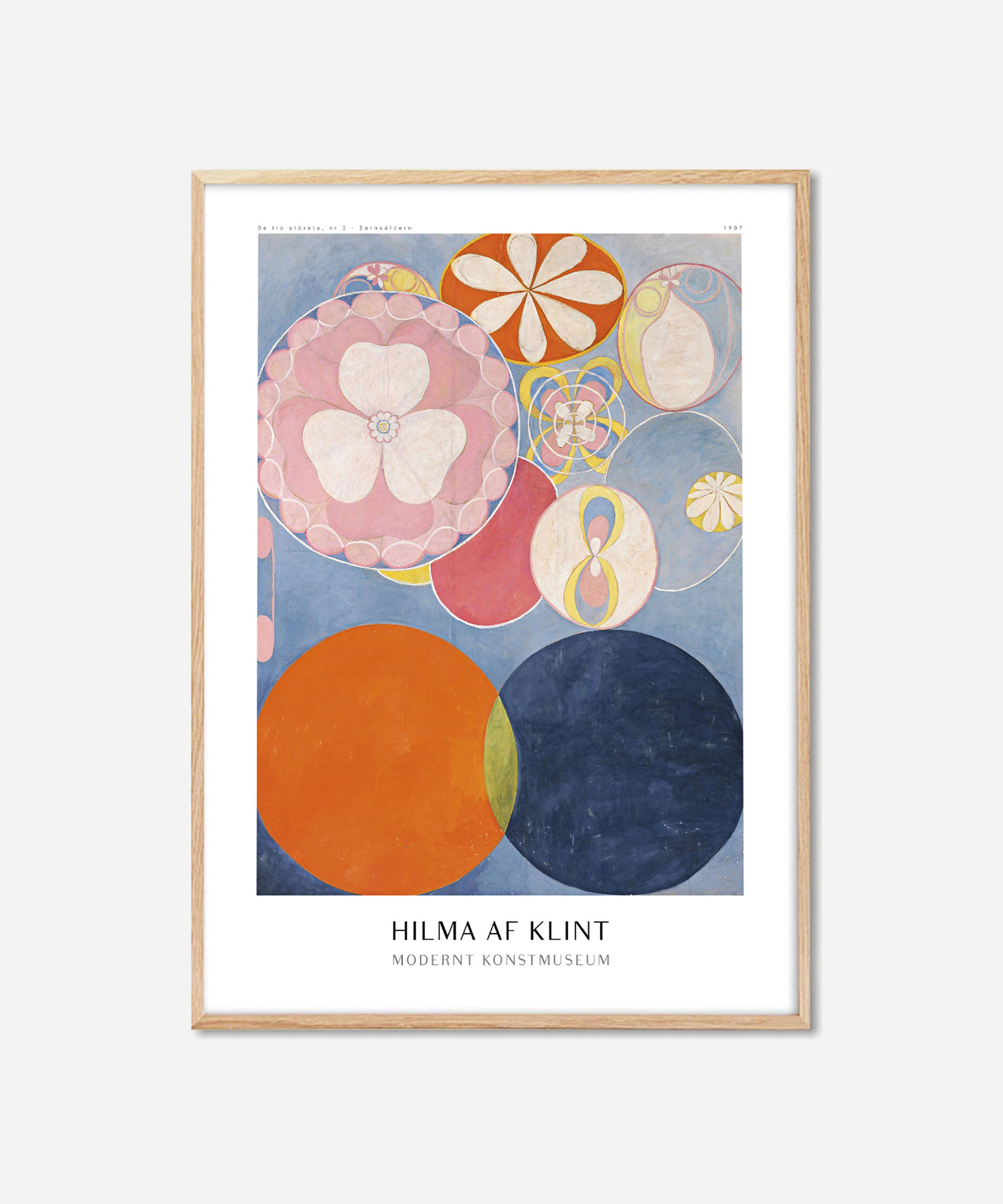 PSTR Studio - Unframed Hilma Af Klint Konstutställning Print image number 2