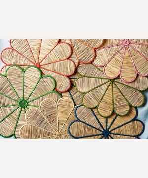 The Colombia Collective - Conchita Woven Placemats Set of Four image number 1