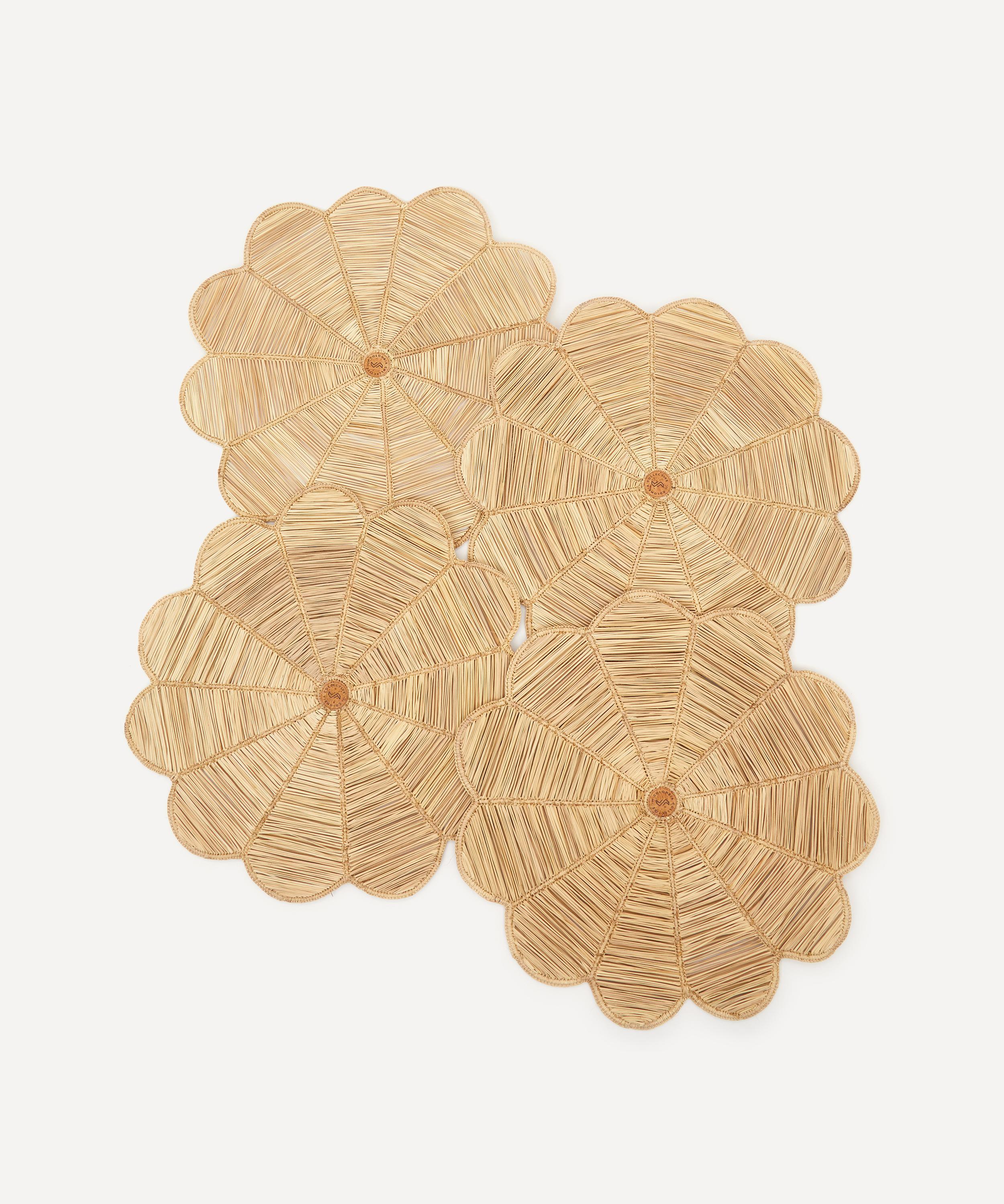 The Colombia Collective - Conchita Woven Placemats Set of Four image number 2