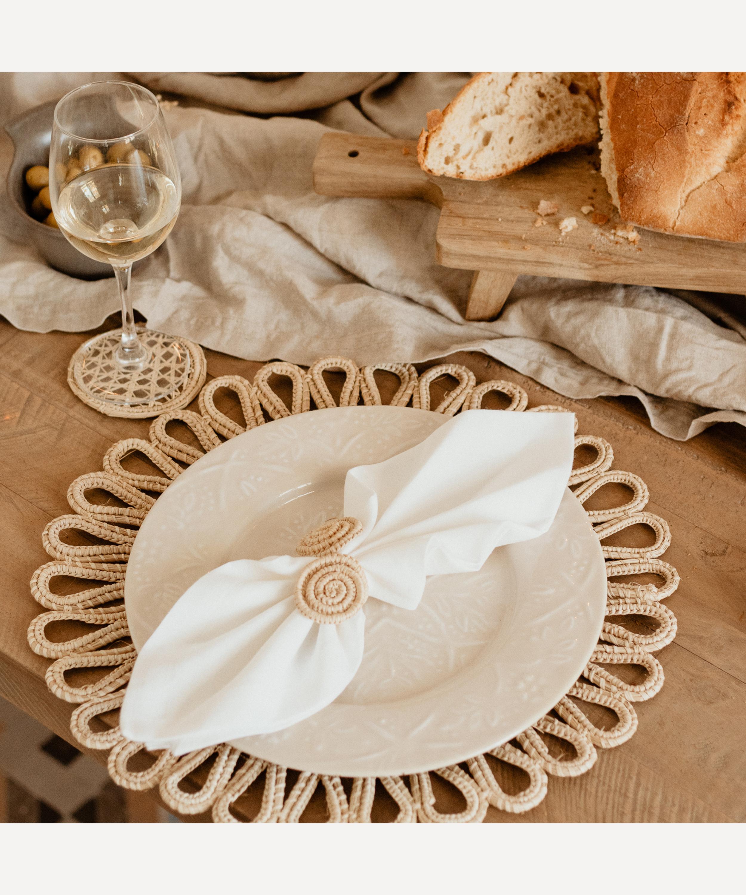 The Colombia Collective - Estrella Woven Placemats Set of Four image number 1