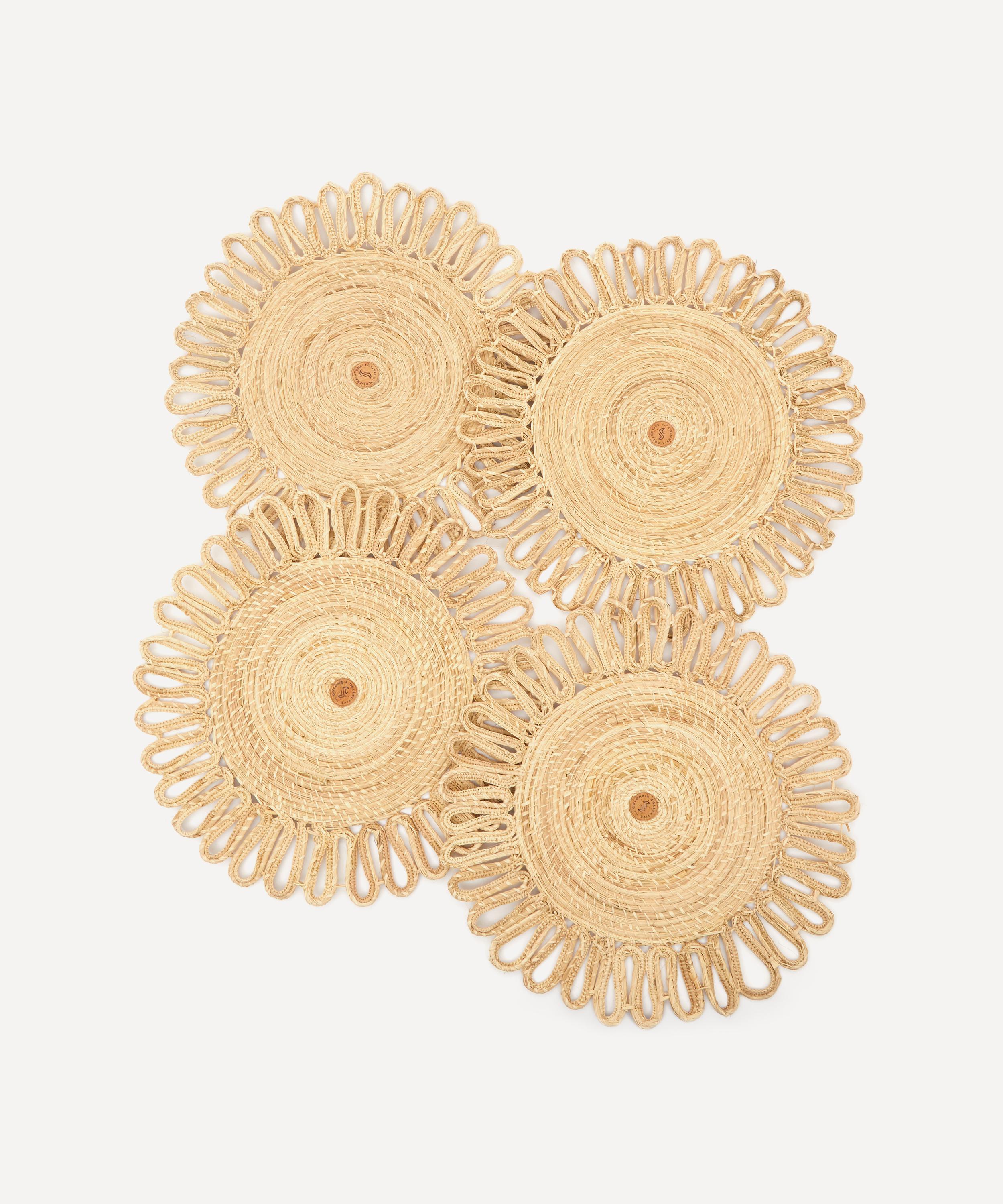 The Colombia Collective - Estrella Woven Placemats Set of Four image number 2