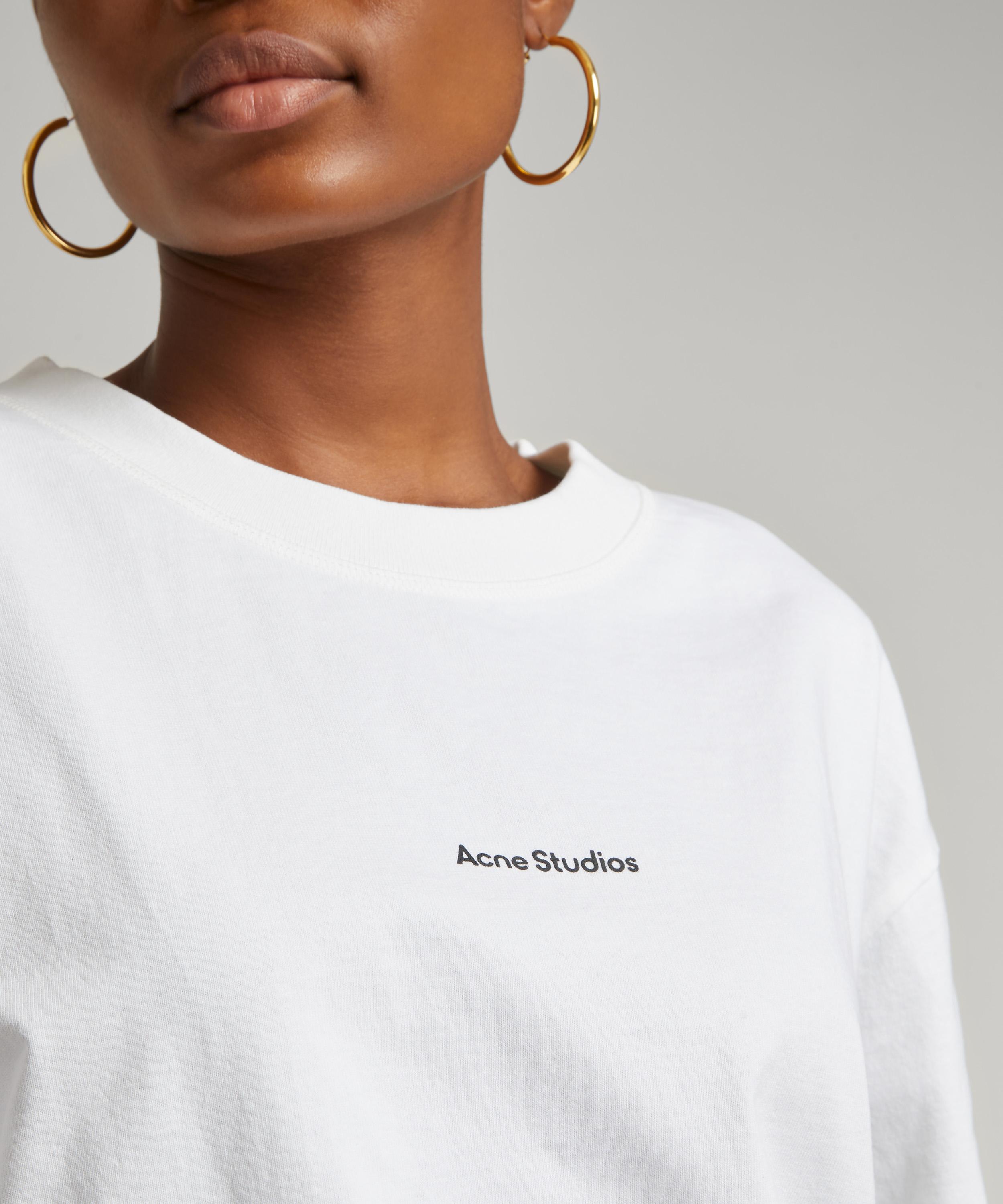 Acne Studios - Stamp Logo Boxy T-Shirt image number 4