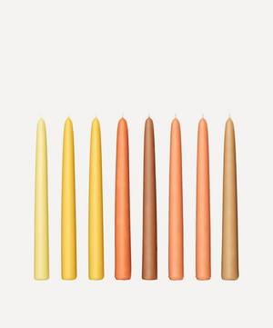 Citrus Taper Candles Set of Eight