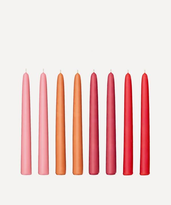 Fairholme Studio - Lipstick Taper Candles Set of Eight